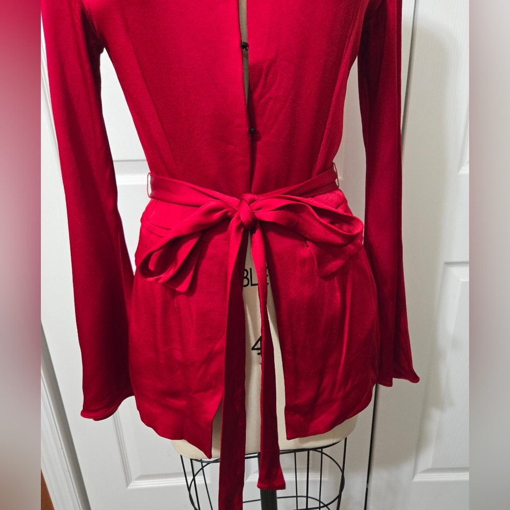 NWT Zara Belted Kimono Blazer, Limited Edition, XS, NWT - Picture 4 of 15